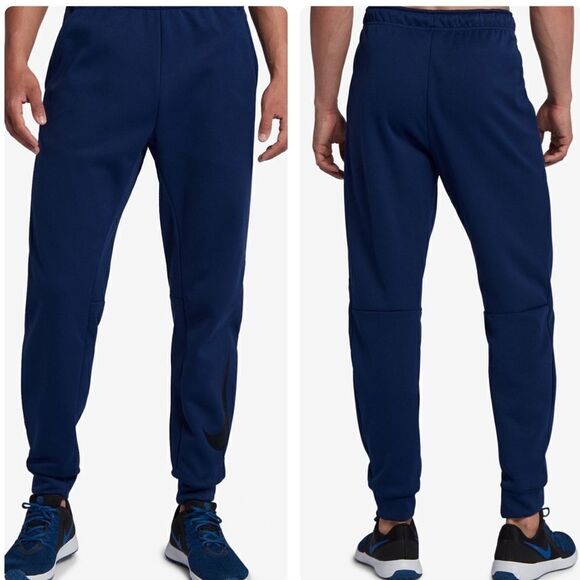 NIKE Men’sTHERMA Tapered SLIM-FIT TRAINING Pants XL - Picture 2 of 9